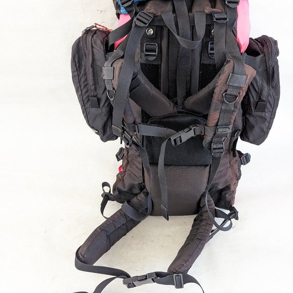 🌄 Lowe Alpine Sirocco  Internal Frame Blue Nylon Hiking Camping Backpack 🌄 - Picture 7 of 16